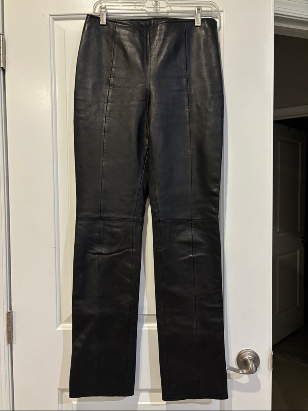 Black Women’s 100% Leather pants